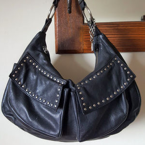 Kenneth Cole Reaction Leather Rocker Hobo